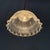 Pressed Glass Pendant Lamp with Brass Fixture from Holophane, 1930s For Sale - Image 3 of 15