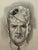 Original graphite pencil drawing by American artist and illustrator Theodore E. Schrock (1879–1952), depicting a formal...