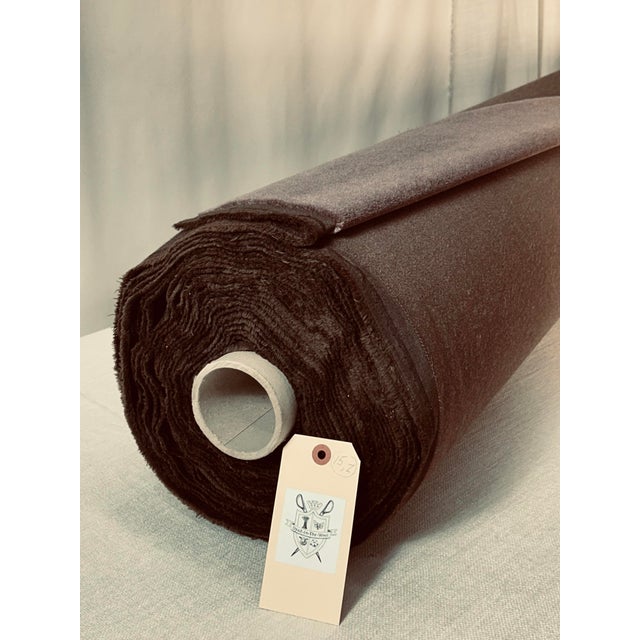 2020s Fortuny "Brioso” Mohair Velvet– 13.75 Yards For Sale - Image 5 of 5