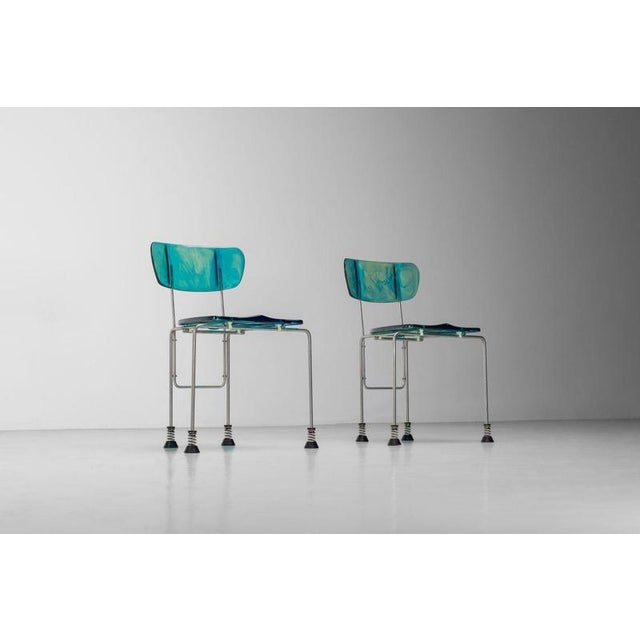 Broadway Chairs by Gaetano Pesce for Bernini, Italy, 1993 For Sale - Image 11 of 18