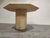 Italian Octagonal Travertine Dining Table, 1970s For Sale - Image 4 of 10
