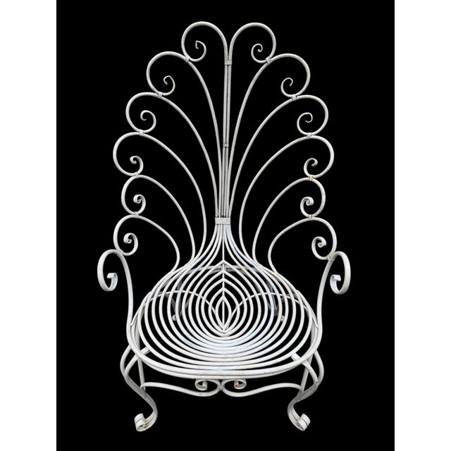 Set of Provençal Iron Armchairs, 1960 For Sale - Image 6 of 13