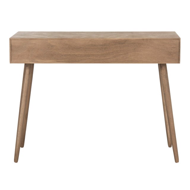 3 Drawer Console Table in Desert Brown For Sale In Philadelphia - Image 6 of 10