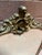 Hollywood Regency Vintage Arched Gilt Mirror For Sale - Image 3 of 5