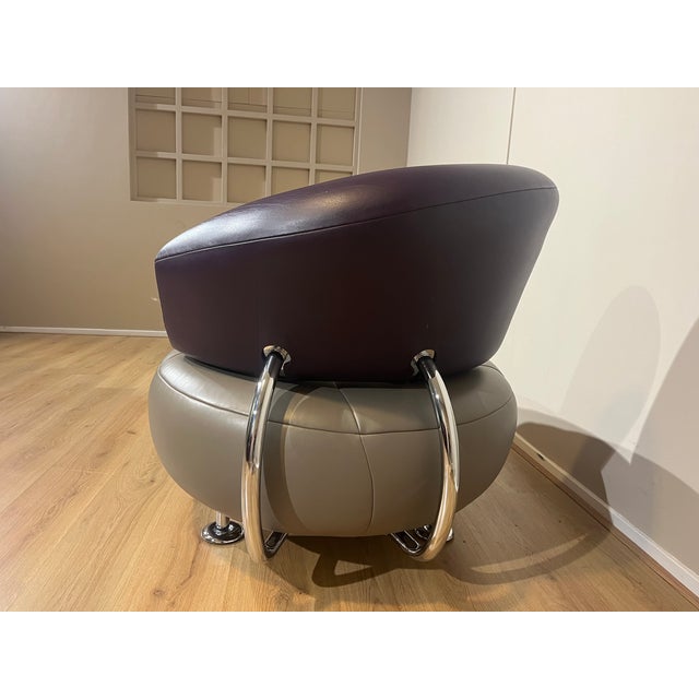 Kikko Chair in Taupe from Leolux For Sale - Image 13 of 15