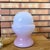 Space Age Accent Table Lamp in Pink Opaline Glass, 1960s For Sale - Image 13 of 13