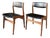 Danish Teak Dining Chairs from Dyrlund, 1960s, Set of 2 For Sale