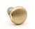 Traditional Pair of Vintage 1.125 In. Brass Cabinet Drawer Knobs For Sale - Image 3 of 5