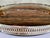 Mid Century Sheffield Silver Co. Formica Laminate Footed Serving Tray, Wood-Grain, Silverplate Gallery For Sale - Image 9 of 12