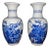 Early 20th Century Pair of Chinese Blue and White Porcelain Urns For Sale