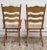 Vintage Procter & Gamble Ladder Back Country French Style Dining Chairs - Pair For Sale - Image 9 of 9