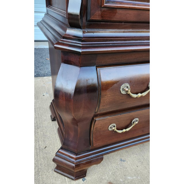 Brass 1990s Clothing Armoire "Cardella" From Century Furniture For Sale - Image 8 of 14