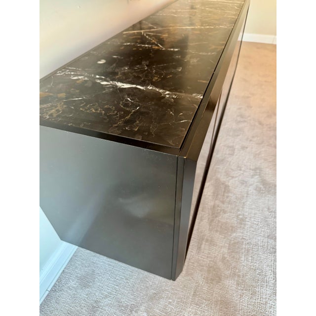 Bill Sofield for Baker “Great Jones” Marble-Topped Sideboard / Buffet For Sale In Chicago - Image 6 of 7