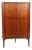Danish Corner Cabinet in Rosewood, 1960s For Sale