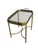 Ornamental & Decorative Materials Mid 20th Century Brass Hollywood Regency Faux Bamboo Tray Table For Sale - Image 7 of 14