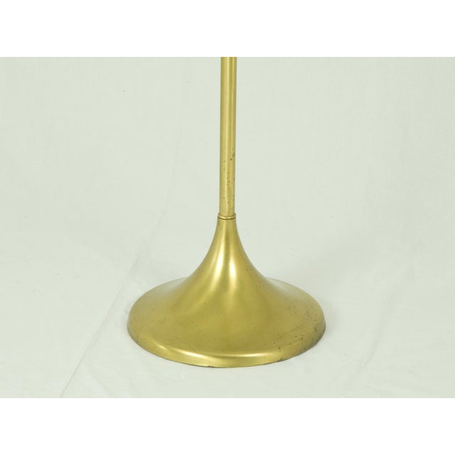 Italian Freestanding and Tilting Floor Mirror in Brass and Glass, 1970s For Sale - Image 4 of 8