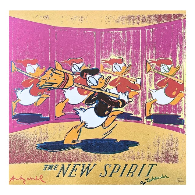 After Andy Warhol, Donald Duck, 1980s, Print For Sale