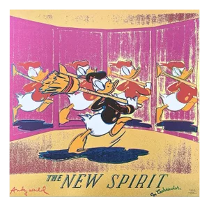After Andy Warhol, Donald Duck, 1980s, Print