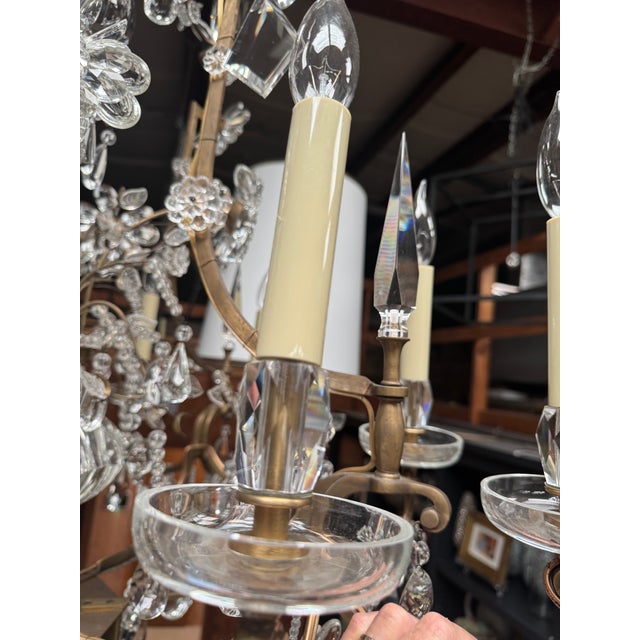 Vestry Crystal Chandelier For Sale - Image 11 of 11