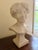 Art Deco 1920s French Art Deco Carrara Marble Bust of Woman by Paul Philippe, Signed For Sale - Image 3 of 10