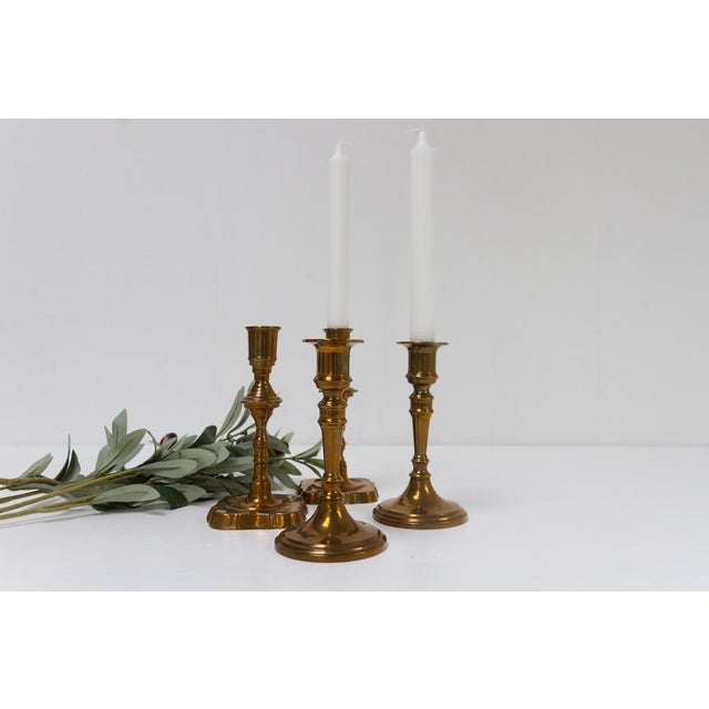 Vintage Danish Malm Candleholders, 1950s, Set of 4 For Sale - Image 9 of 18
