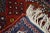 Red Vintage Joshagan Rug 4'3'' x 6'7'' For Sale - Image 8 of 11