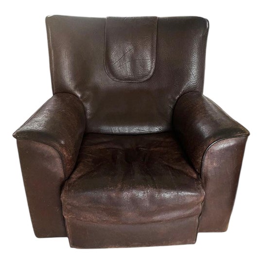 Brown Lounge Armchair from de Sede For Sale