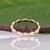 Earth-Mined Diamonds Band in Solid 14k Gold – Fine Jewelry, Gift for Her, Size 6.75 For Sale - Image 9 of 9