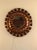 1950s Large Spanish Brutalist Backlit Gilt Sunburst Mirror or Ceiling Flush Mount For Sale - Image 10 of 13