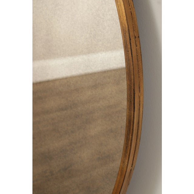 Metal Early 21st Century Uttermost 'Junius' Round Accent Wall Mirror For Sale - Image 7 of 12