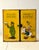 The left panel depicts the famous literary character The Good Soldier Švejk with a Pilsner beer, while the right panel...