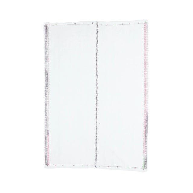 Textile 1970s Vintage Turkish Wool Flatweave Kilim Rug For Sale - Image 7 of 7