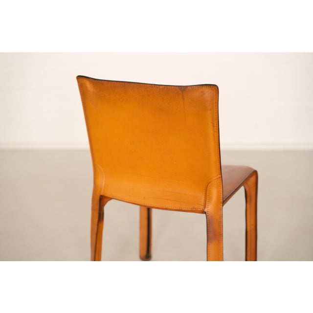 CAB 412 by Mario Bellini for Cassina, 1980s, Set of 4 For Sale - Image 6 of 14