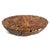 Organic modern oval teak root coffee table crafted from naturally formed teak root sections that showcase beautiful...