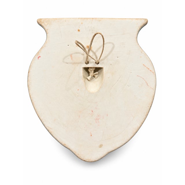 Vintage Famille Rose Chinoiserie Wall Pocket, Circa 1960s–1970s For Sale - Image 4 of 5