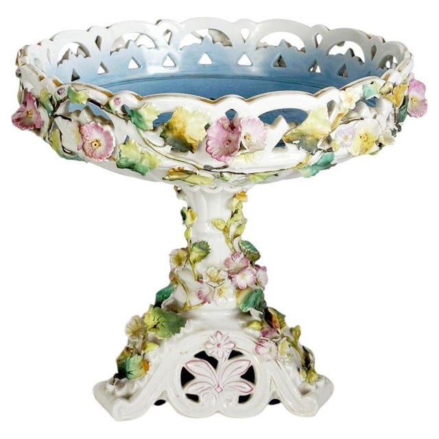 19th Century Porcelain Fruit Bowl, Germany For Sale - Image 15 of 15