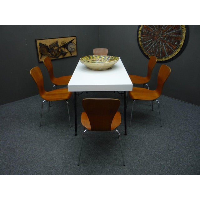 Teak Nikke Dining Chairs by Tapio Wirkkala for Asko, Set of 6 For Sale - Image 3 of 16