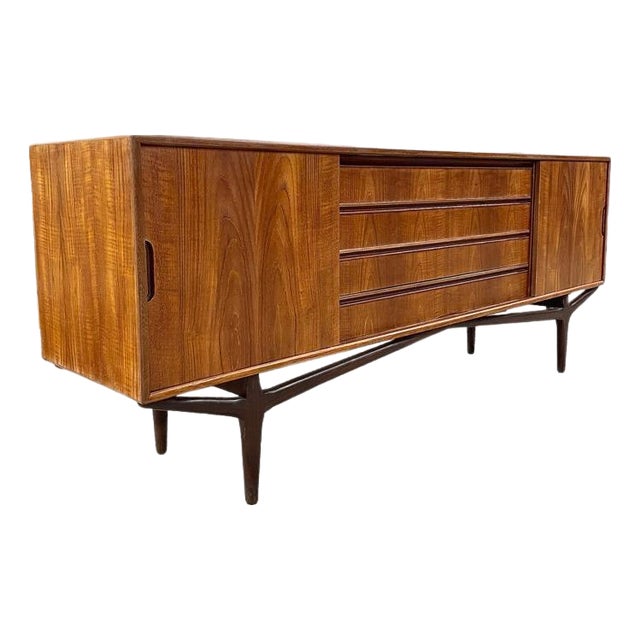 Danish Modern Teak Credenza or Console For Sale