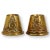 Early 20th Century Antique French Trench Art Match Holders, a Pair For Sale - Image 5 of 5