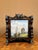 Antique French Jardiniere Planter Black Forest Loebnitz Faience Walnut C1870 For Sale - Image 9 of 18