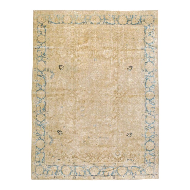 Galerie Shabab Collection Early 20th Century Persian Tabriz Room Size Carpet For Sale