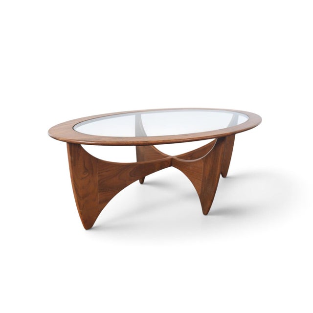 Oval G Plan Astro Coffee Table in Afromosia For Sale In San Francisco - Image 6 of 6
