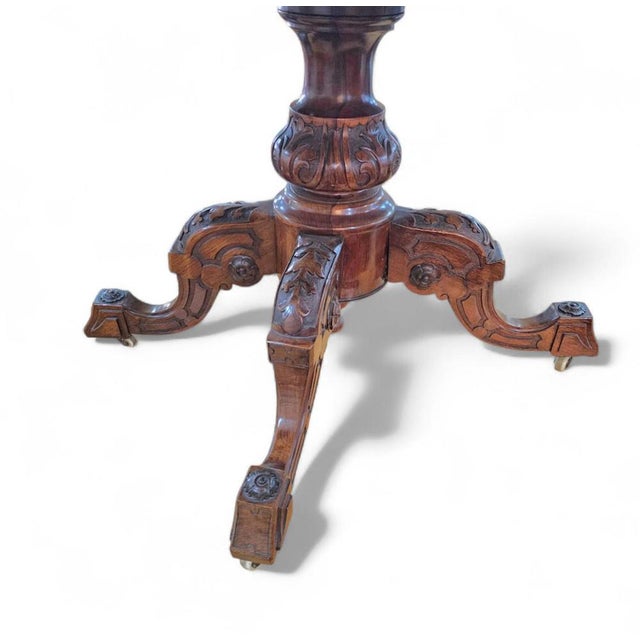 Victorian Oval Tilt-Top Table Breakfast Table, 1840s For Sale - Image 6 of 18