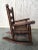 Basket Weave Country Child's Rocking Chair For Sale - Image 4 of 8