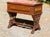 Antique Victorian Slipper Bench Solid Walnut Sewing Stool For Sale In Boston - Image 6 of 14