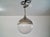 2010s Mid-Century Modern Style Jonathan Adler Nickel & Glass Pendant - Brand New For Sale - Image 5 of 12