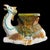 Hollywood Regency Mid-Century Hollywood Regency Era Italian Terracotta Majolica Camel Form Garden Stool Table For Sale - Image 3 of 8