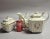 Circa 1840, Old Paris hand painted porcelain French tea set with gold gilt. In excellent condition with very little wear,...
