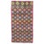 Small size Raspberry field color Turkish deco rug. 2'1'' x 4'