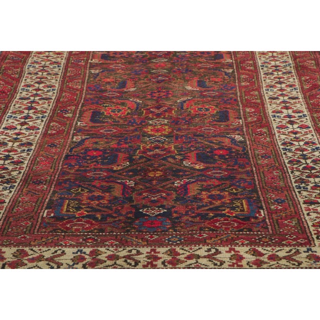 Antique Persian Malayer Rug Runner, 03'04 X 06'02 For Sale - Image 4 of 9